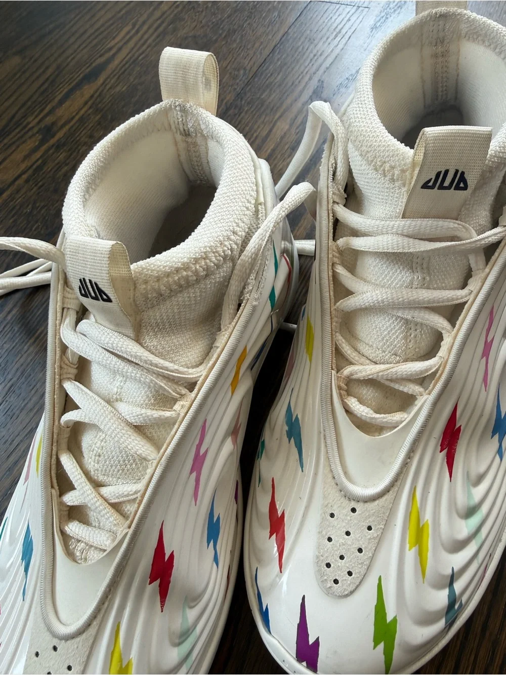 Adidas Harden Volume 10 J Dub Thunderbolt shoes